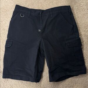 Harley-Davidson Men's Black Cargo Shorts